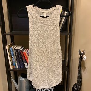 Racer Back Knitted Sweater